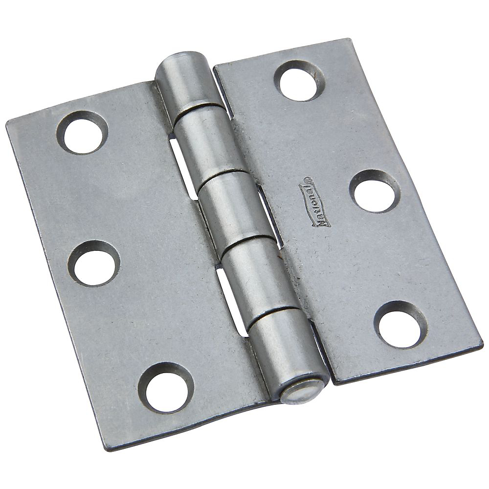 241687 2.5 X 2 In. Polished Brass Hinge - Taupe