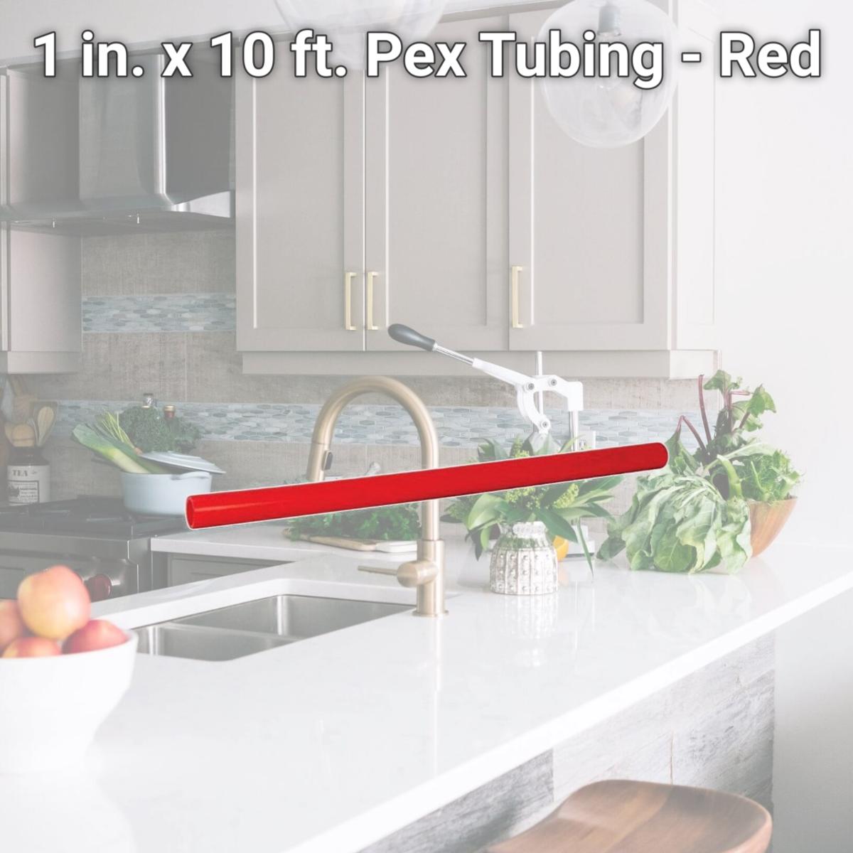 Picture of Sharkbite & Cash Acme 244441 1 in. x 10 ft. Pex Tubing - Red