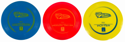 247387 Golf Frisbee Disc, Pack Of 3