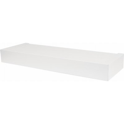 229998 18 In. High & Mighty Modern Floating Shelf, White