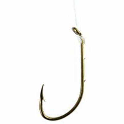 239416 Eagle Claw Bait Holder Hook - Bronze, Size 2 & Pack Of 50