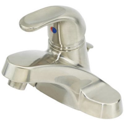 239954 4 In. Homepointe Lavatory Faucet With Single Lever Handle - Pvd Brushed Nickel