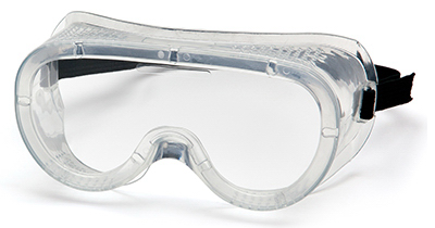 240996 Truguard Anti-fog Perforated Impact Goggle, Clear