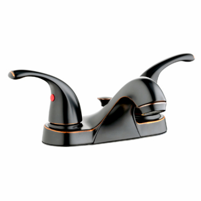 242113 4 In. Homepointe Centerset Lavatory Faucet With 2 Handle - Brushed Bronze