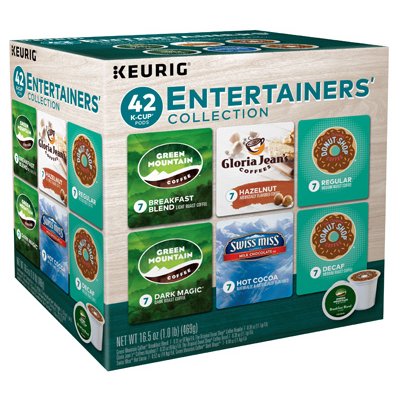 236897 Entertainer Collection Single Serving K-cup, 42 Count