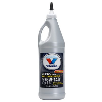 Valvoline Oil 198102 1 Qt. 75w140 Full Synthetic Gear Oil