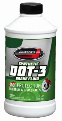 243358 12 Oz Synthetic Dot 3 Brake Fluid