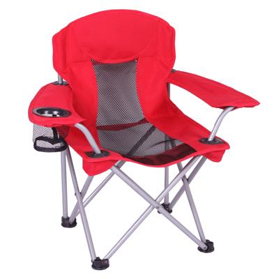243408 Polyester & Fabric Childrens Quad Chair, Red & Blue