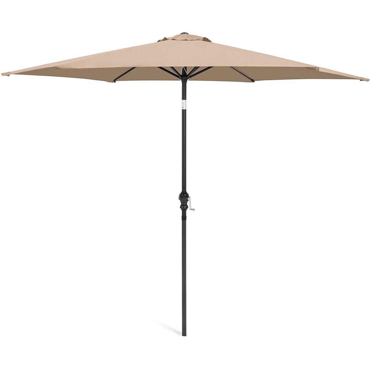 245794 7 Ft. Steel Market Umbrella, Beige