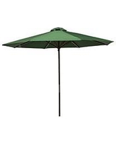 245795 7 Ft. Steel Market Umbrella, Green