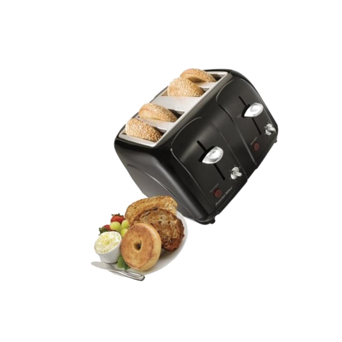 Picture of Hamilton Beach Brands 199202 4 Slice Extra Wide Slot Cool Touch Toaster