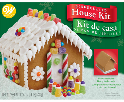 5.25 X 5.75 X 4.5 In. Petite Gingerbread House Kit