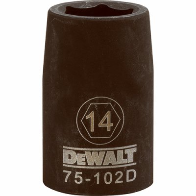 233322 0.5 In. Drive 14 Mm 6 Point Impact Socket