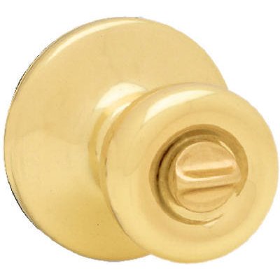 Kwikset 240034 Polished Brass Tylo Privacy Lockset