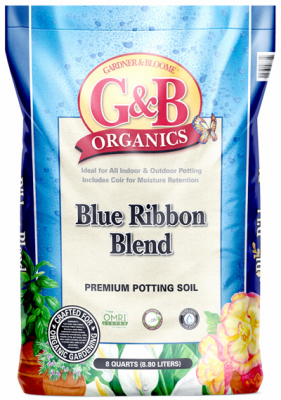 247462 8 Qt. Organics Blue Ribbon Blend, Premium Potting Soil