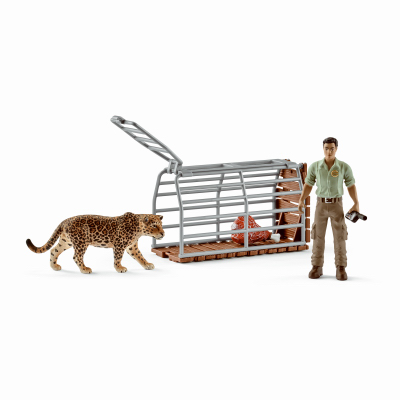 241056 Animal Trap With Ranger For Ages 3 & Up - Brown