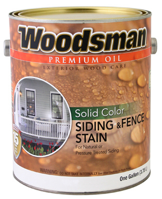 1 Gal Woodsman Neutral Base Solid Color Oil House & Trim Stain