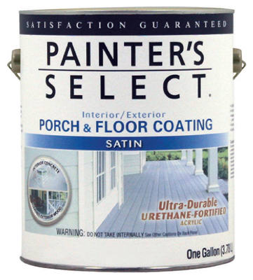106649 1 Gal Usf-1 Pastel Base Exterior Urethane Fortified Satin Porch & Floor Coating - White