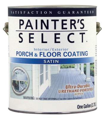 106652 1 Gal Usf-3 Exterior Urethane Fortified Satin Porch & Floor Coating - Light Gray