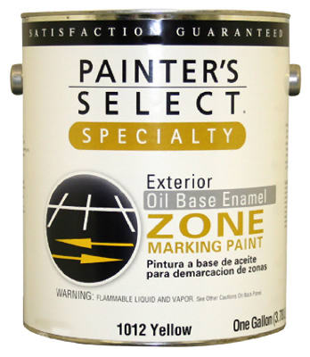 240024 1 Gal Flat Latex Zone Marking Paint - Yellow