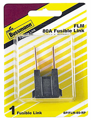 245017 80a Male Termination Fusible Link - Black