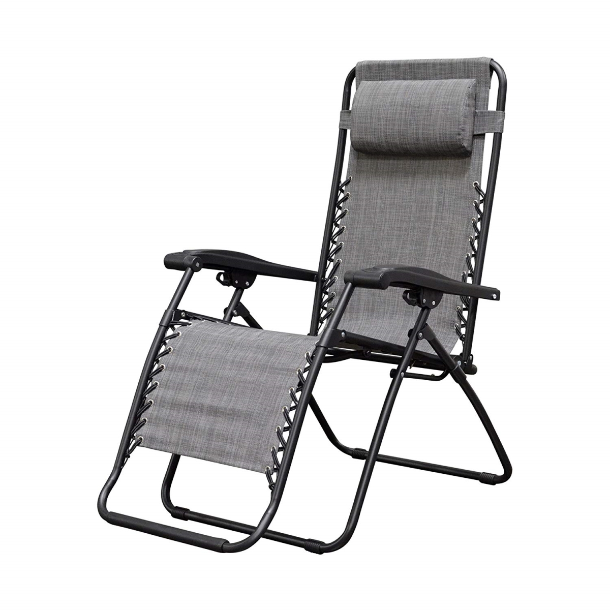 242960 Four Seasons Gravity Chair - Gray, Extra Large
