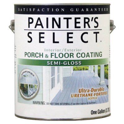 True Value 106669 1 Gal Exterior Semi-gloss Porch & Floor Coating, Urethane Fortified - Tile Red
