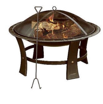 227764 29 In. Four Seasons Courtyard Round Fire Pit