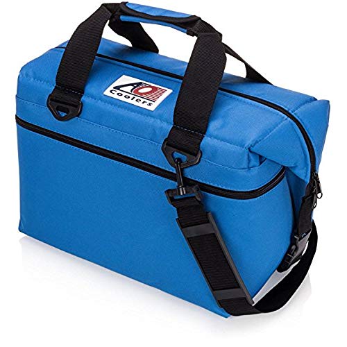 247837 24 Can Extreme Cold Heavy Duty Cooler, Royal Blue & Cool Gray - 21 X 7 X 18 In.