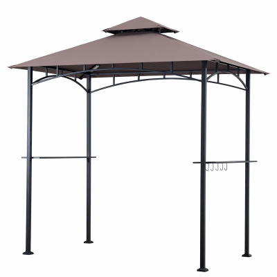 230637 Four Seasons Courtyard Grill Gazebo With Led Lights