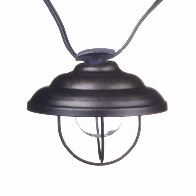 241481 10 Ft. 5w G40 Porto Collection Incandescent Bulb String Light Set, 10 Light