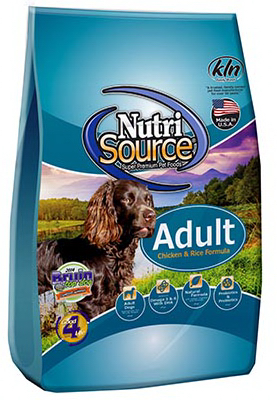 187709 30 Lbs Nutrisource Chicken & Rice Formula Adult Dog Food