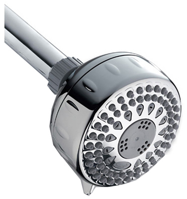 Water Pik 129401 1.8 Gpm Chrome 5 Setting Fixed Mount Shower Head
