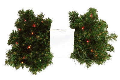 239035 9 Ft. X 10 In. Holiday Wonderland Pvc Artificial Garland