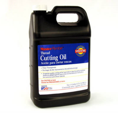 248674 Master Plumber Gallon Clear Thread Cutting Oil