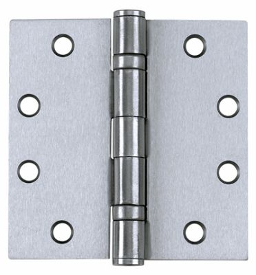 248071 4.5 In. 32d Ball Bearing Hinge With Removable Pin - Satin Stainless Steel