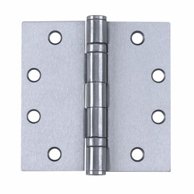 248073 4 In. 32d Ball Bearing Hinge With Non Removable Pin - Satin Stainless Steel