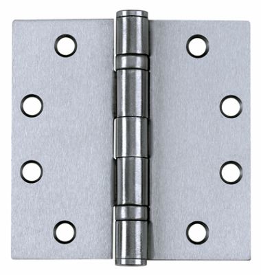 248074 4 In. 32d Ball Bearing Hinge With Removable Pin - Satin Stainless Steel