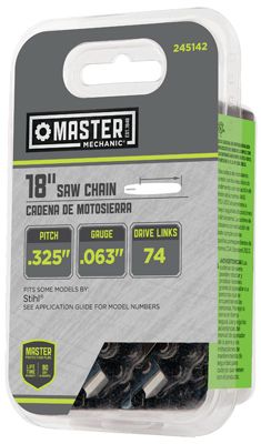Oregon Cutting Systems 245142 18 In. Master Mechanic 35sl Pro-guard Chisel C-loop Saw Chain