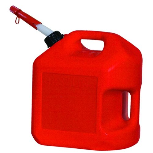 248475 5 Gal Red Metal Jerry Gas Can