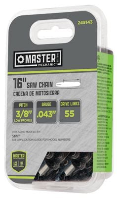 Oregon Cutting Systems 245143 16 In. Master Mechanic Micro Lite 90sg Replacement Cutting Chain