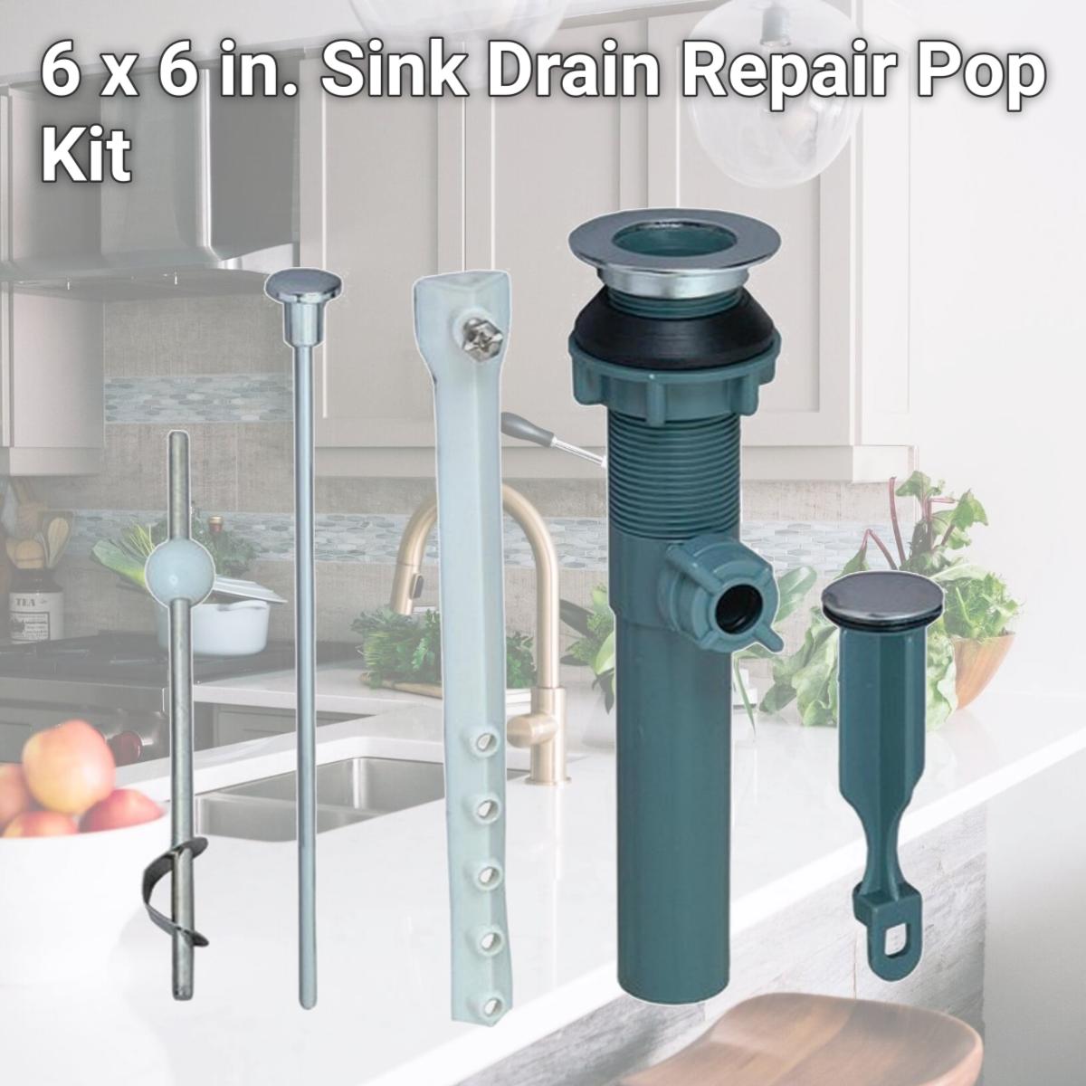 Picture of Retail First 249509 6 x 6 in. Sink Drain Repair Pop Kit