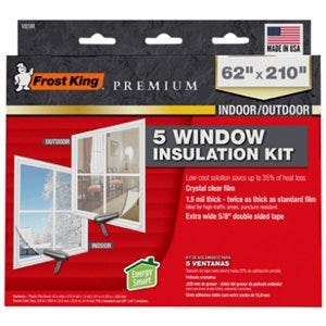 Thermwell 249524 62 X 210 In. Window Insulated Kit