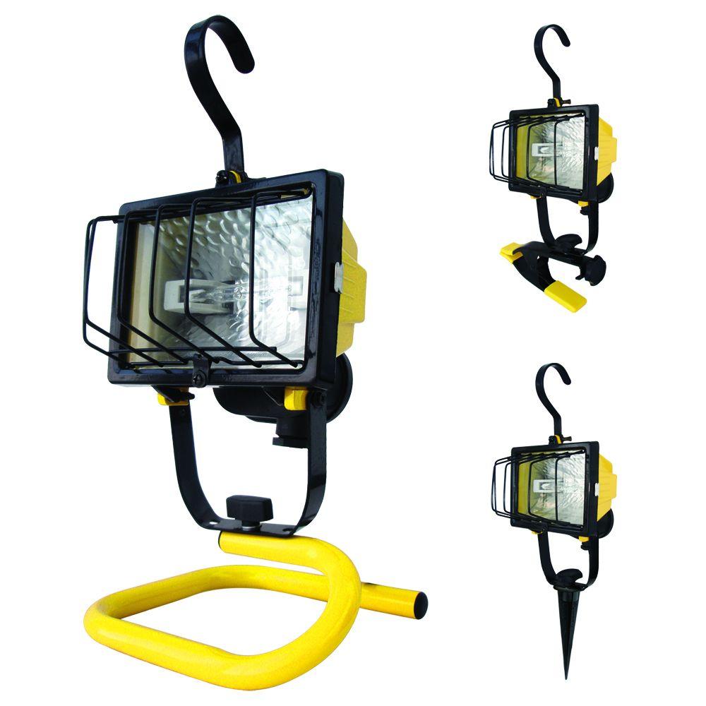 248327 250w Master Electrician 4 In 1 Portable Halogen Work Light