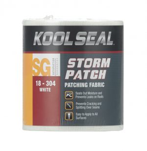 250055 4 In. X 50 Ft. Kool Seal Storm Patching Fabric
