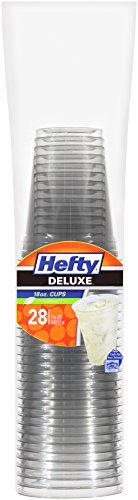 UPC 013700263583 product image for 249948 18 oz Hefty Deluxe Clear Plastic Party Cups - 28 Count | upcitemdb.com