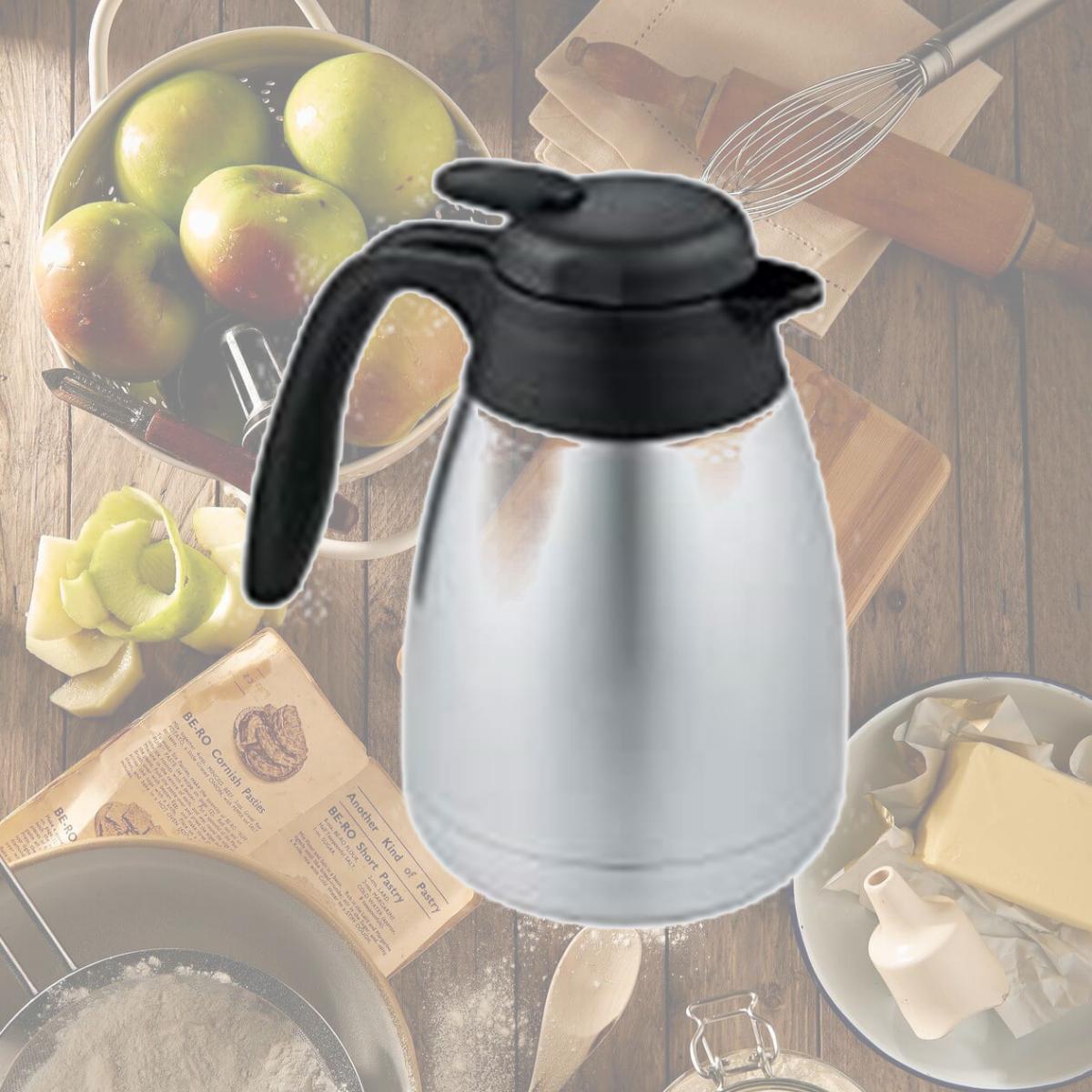 Picture of Thermos 250256 34 oz 1.2 Litre Stainless Steel Carafe