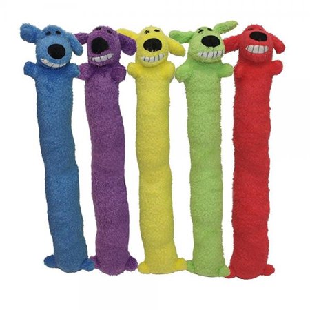 250862 24 In. Loofa Dog Toy - Pack Of 8