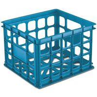 Sterilite 252120 Blue Morpho Storage Crate