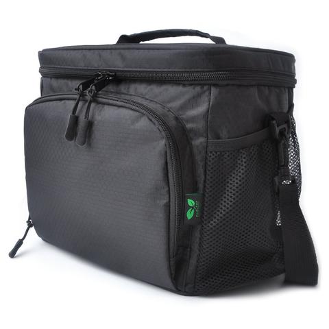 252819 12 Can Gray Soft Square Cooler Bag